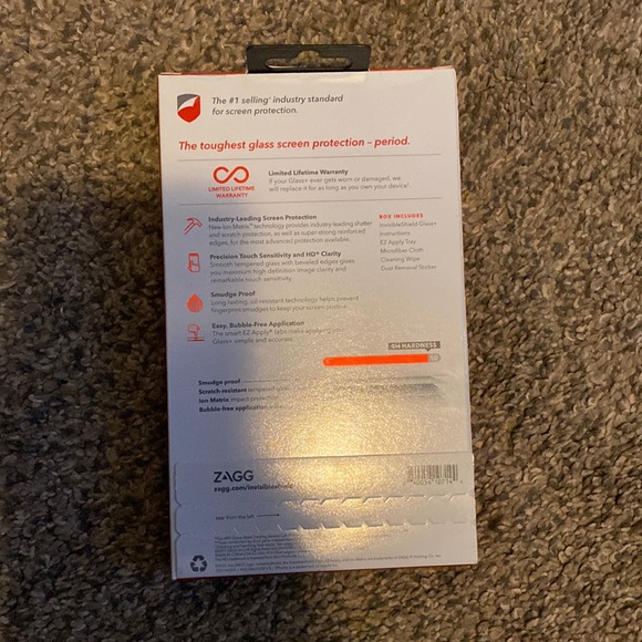 NWT | Invisible shield | Glass+ | iPhone 5.8” Screen protector - Picture 2 of 2